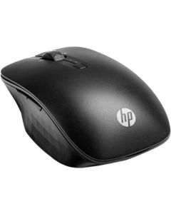 HP Wireless Travel Mouse Black - Bluetooth Connectivity - Control two PCs from ONE Mouse - Customize 4 programmable buttons - Up to 24 Months battery life w/ 2 Batteries - Slide across practically any